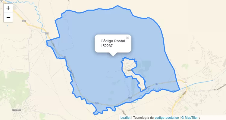 ZIP Code Neighborhood Bonza, Nobsa