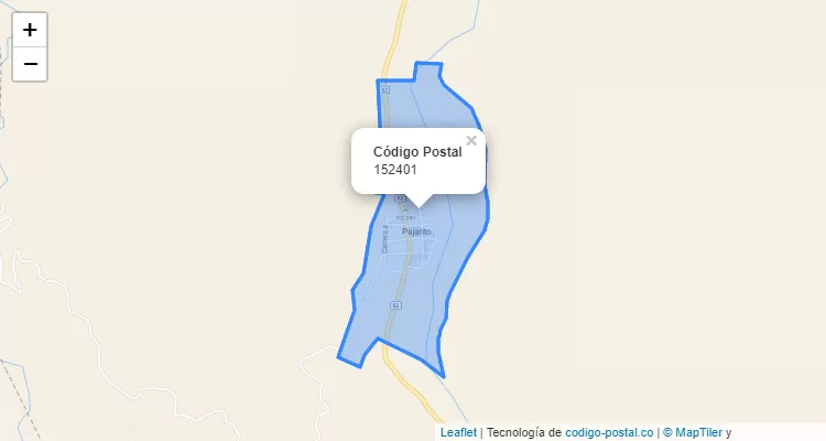 CEP 152401 na Colômbia