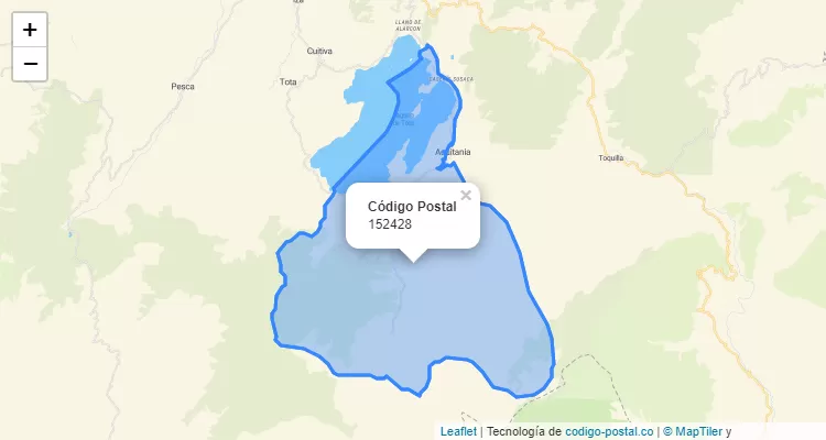 Código Postal 152428 en Colombia