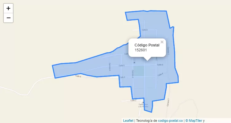 152601 ZIP Code in Colombia