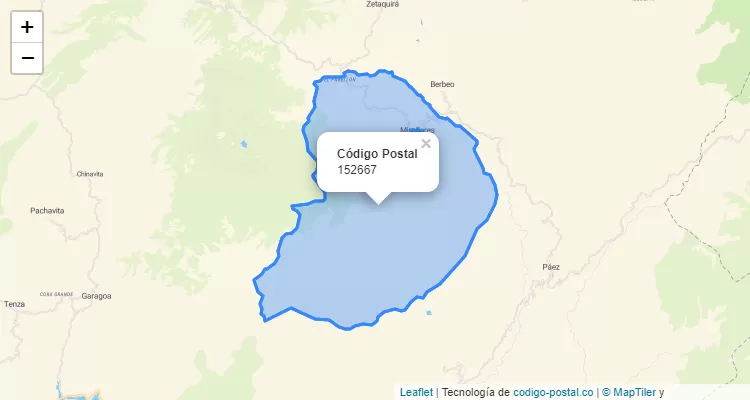 CEP 152667 na Colômbia