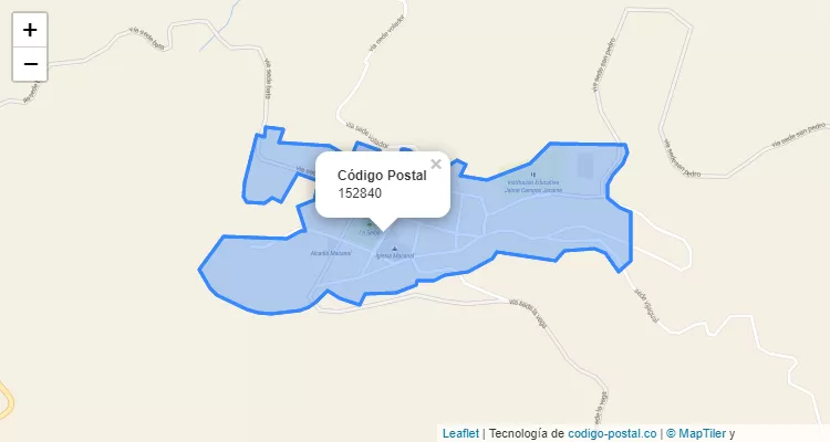 152840 ZIP Code in Colombia