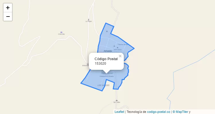 153020 ZIP Code in Colombia