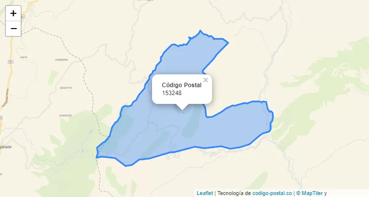 Código Postal 153248 en Colombia