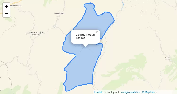 153267 ZIP Code in Colombia