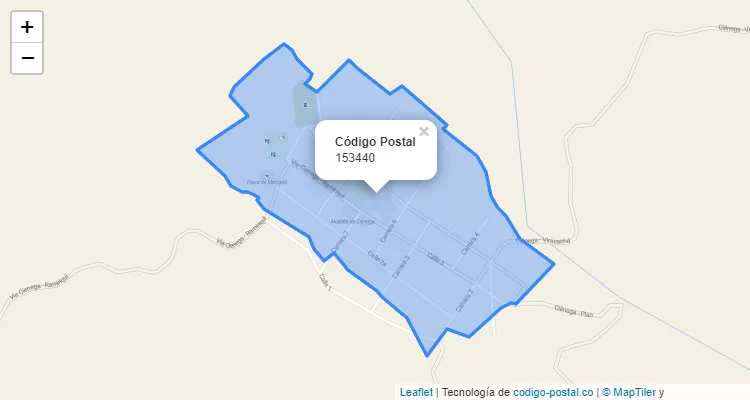 153440 ZIP Code in Colombia