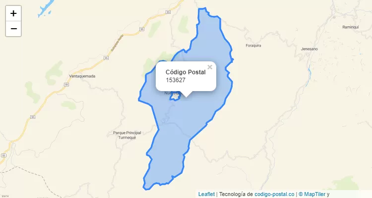 Código Postal Vereda Puente De Piedra, Nuevo Colon