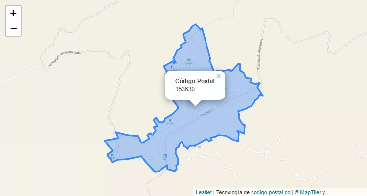 153630 ZIP Code in Colombia