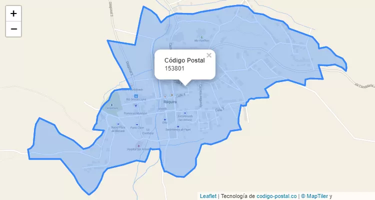 153801 ZIP Code in Colombia