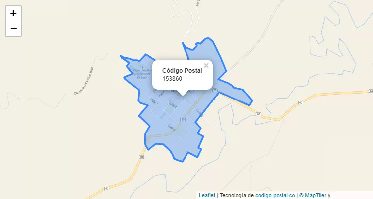 153860 ZIP Code in Colombia