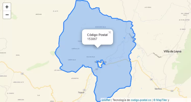 153867 ZIP Code in Colombia