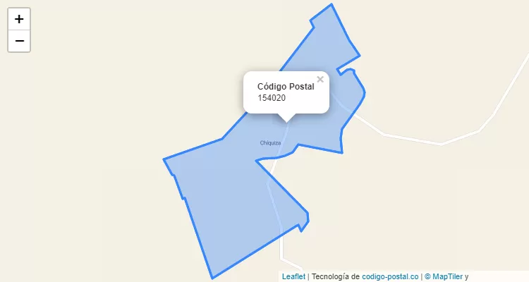 154020 ZIP Code in Colombia