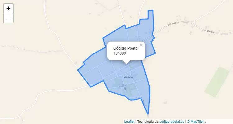 154080 ZIP Code in Colombia