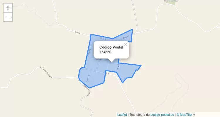 154660 ZIP Code in Colombia