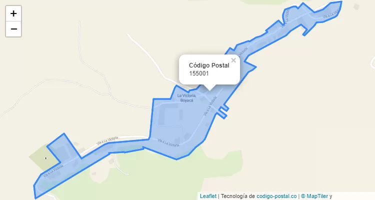 155001 ZIP Code in Colombia
