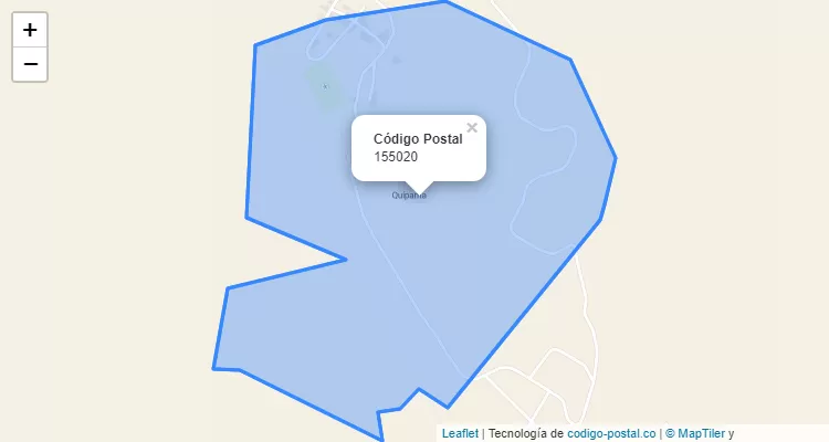 Código Postal 155020 en Colombia