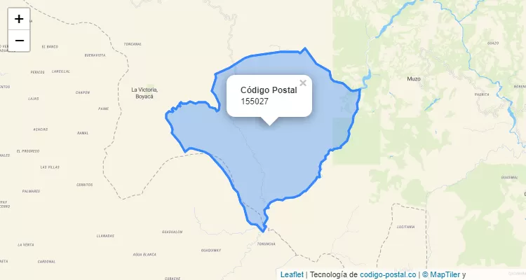 Código Postal 155027 en Colombia