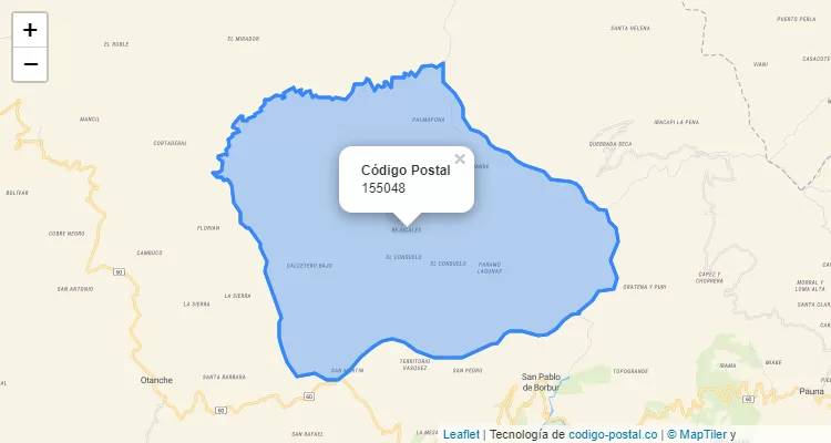 Código Postal 155048 en Colombia