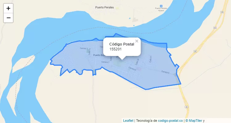 Código Postal 155201 en Colombia