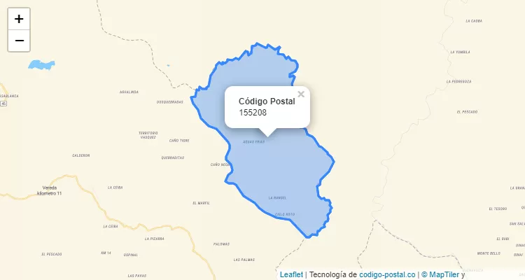 Código Postal 155208 en Colombia