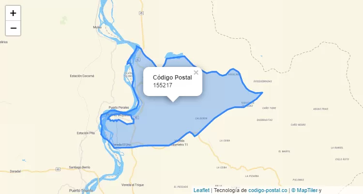 Código Postal 155217 en Colombia