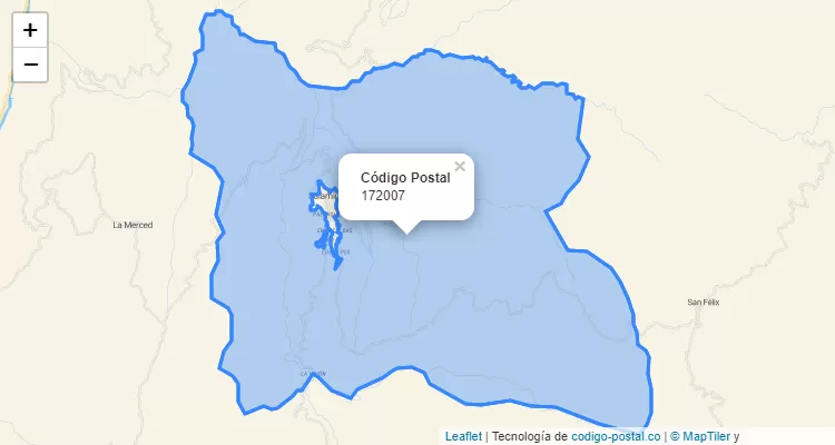 172007 ZIP Code in Colombia