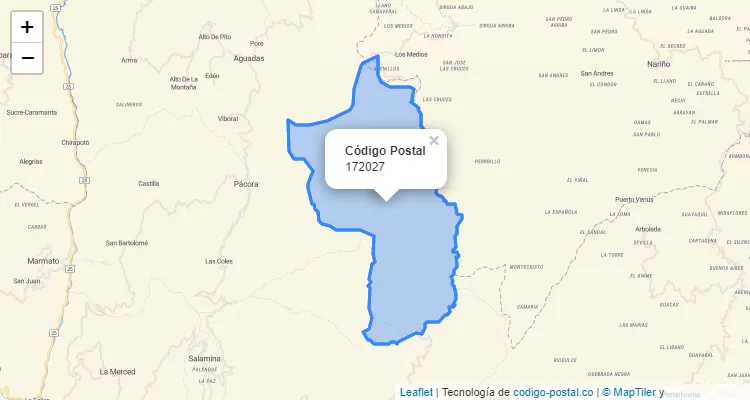 172027 ZIP Code in Colombia