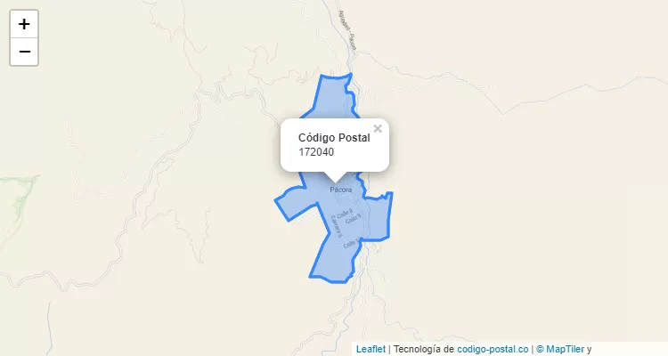 172040 ZIP Code in Colombia