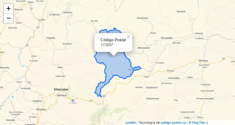 ZIP Code Neighborhood Cabecera Municipal, Marulanda
