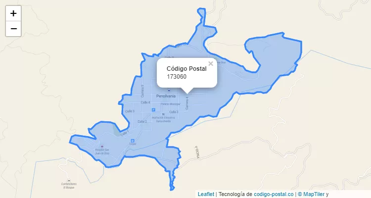 173060 ZIP Code in Colombia