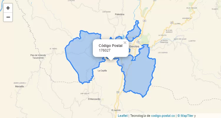 176027 ZIP Code in Colombia