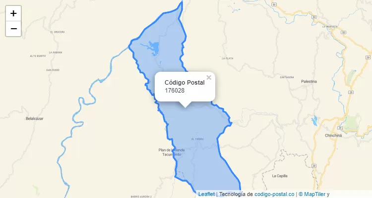176028 ZIP Code in Colombia