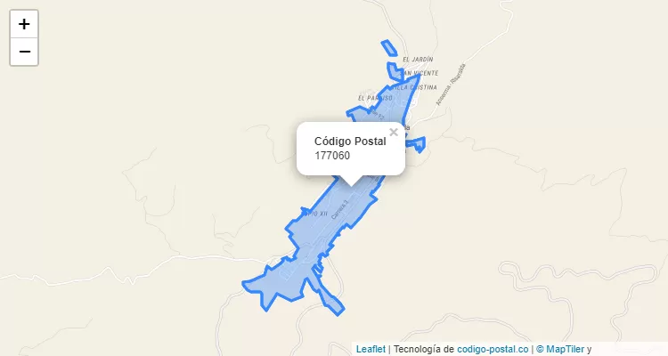 177060 ZIP Code in Colombia