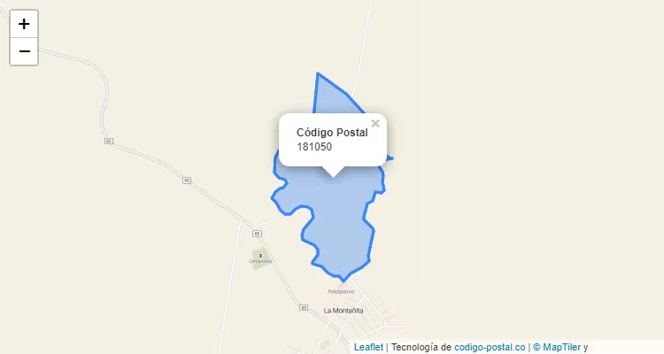 181050 ZIP Code in Colombia