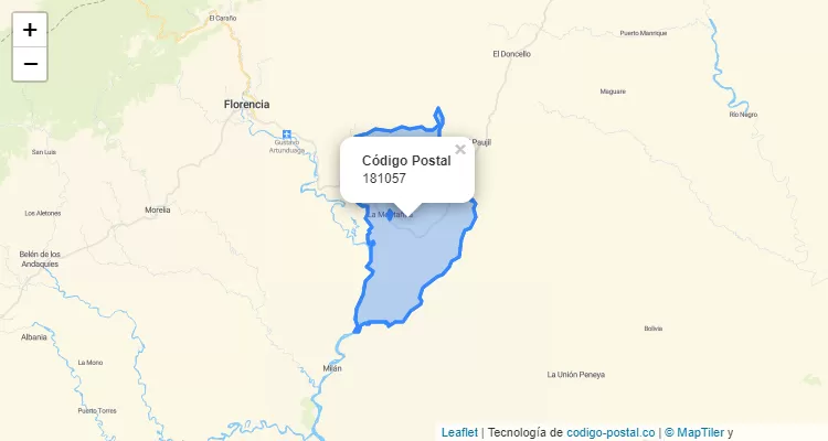 181057 ZIP Code in Colombia