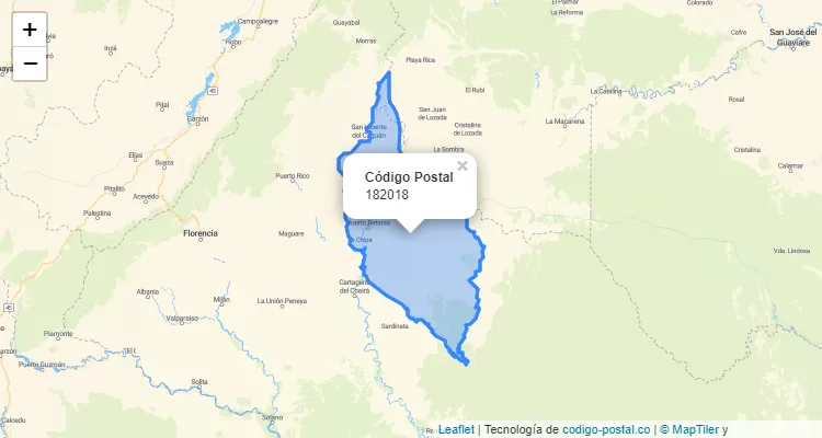 182018 ZIP Code in Colombia