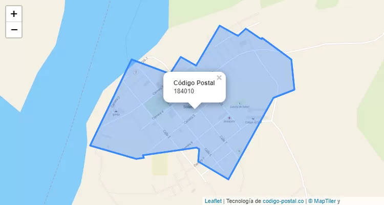 Código Postal 184010 en Colombia