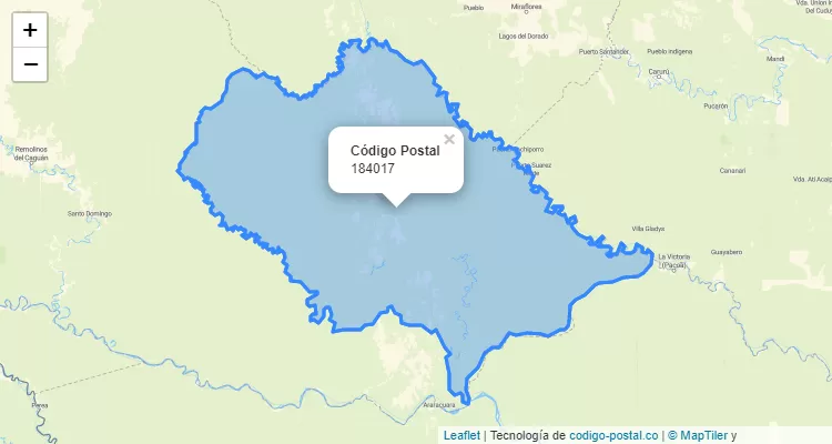 184017 ZIP Code in Colombia