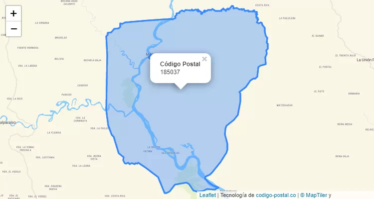 185037 ZIP Code in Colombia