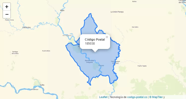 185038 ZIP Code in Colombia