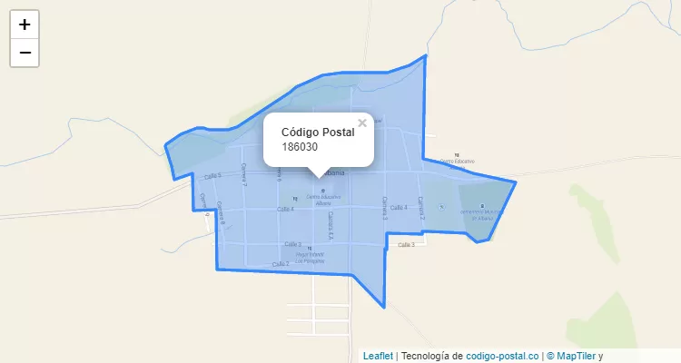 186030 ZIP Code in Colombia
