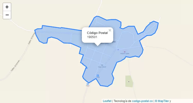 190501 ZIP Code in Colombia