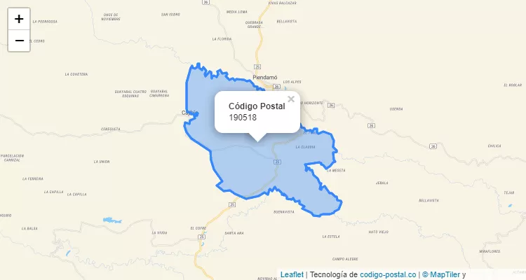190518 ZIP Code in Colombia