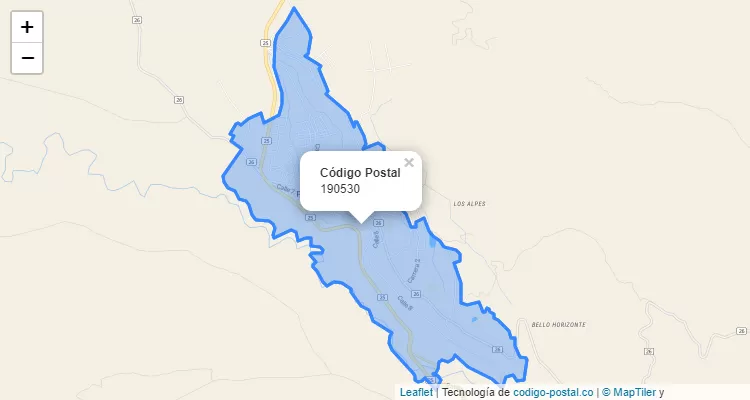 190530 ZIP Code in Colombia