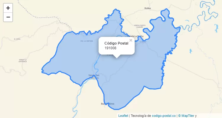 191008 ZIP Code in Colombia