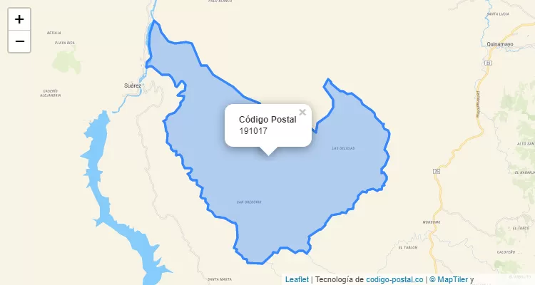 191017 ZIP Code in Colombia