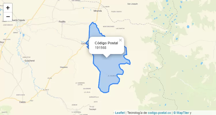 ZIP Code Neighborhood La Playa, Corinto