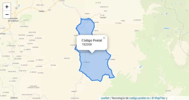 CEP Vereda Pueblo Viejo, Toribío
