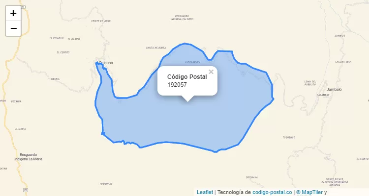 CEP 192057 na Colômbia