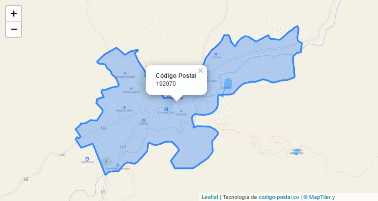 192070 ZIP Code in Colombia
